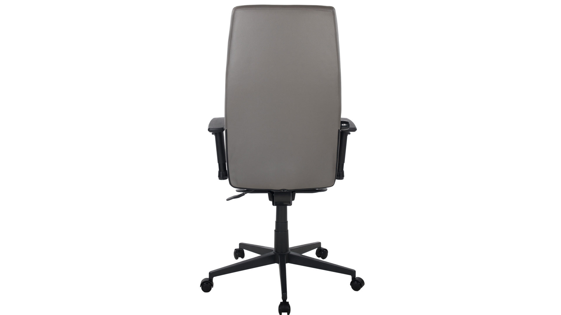 Bürostuhl Duo collection aus Stoff in Dunkelgrau Chefsessel Zugspitze dunkelgrauer Bezug & schwarzes Drehkreuz