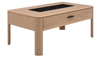Couchtisch Interliving aus Holz in Holzfarben Interliving Wohnzimmer Serie 2029 - Couchtisch 02 Wildeiche - ca. 110 x 65 cm