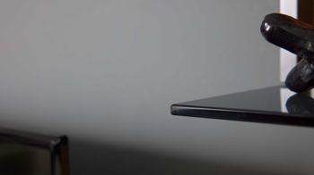 Wandregal Interliving aus Holz in Holzfarben Interliving Wohnzimmer Serie 2030 - Wandboard Wolfram Grey & Spaltholz - ca. 48 x 38 cm