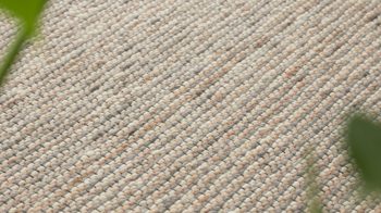 Handwebteppich Interliving aus Naturfaser in Hellbraun Interliving Teppich Serie B-8003 hellbraun melierte Schurwolle – ca. 170 x 240 cm