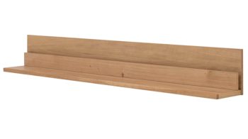Wohnwand Interliving aus Holz in Holzfarben Interliving Wohnzimmer Serie 2027 - Wohnwand Asteiche - dreiteilig, Breite ca. 318 cm