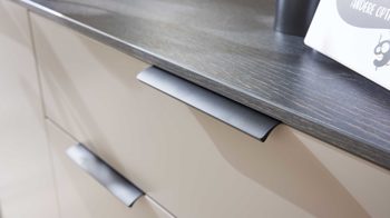 Garderoben-Set Interliving aus Holz in Schwarz Interliving Garderobe Serie 6012 - Garderoben-Set 04 Räuchereiche & graubeiger Mattlack - dreiteilig