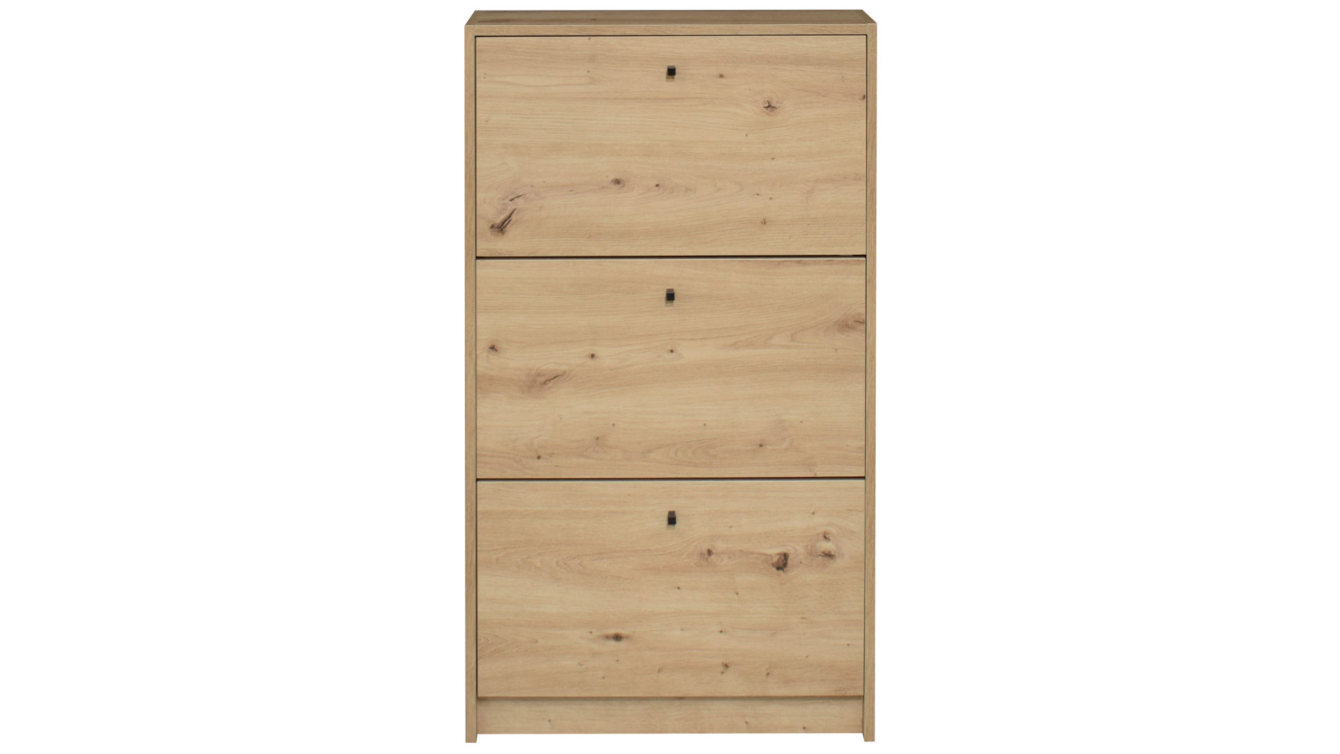 Schuhschrank Mäusbacher i.i. aus Holz in Holzfarben Schuhkipper Flap Asteiche - drei Klappen, ca. 60 x 104 cm