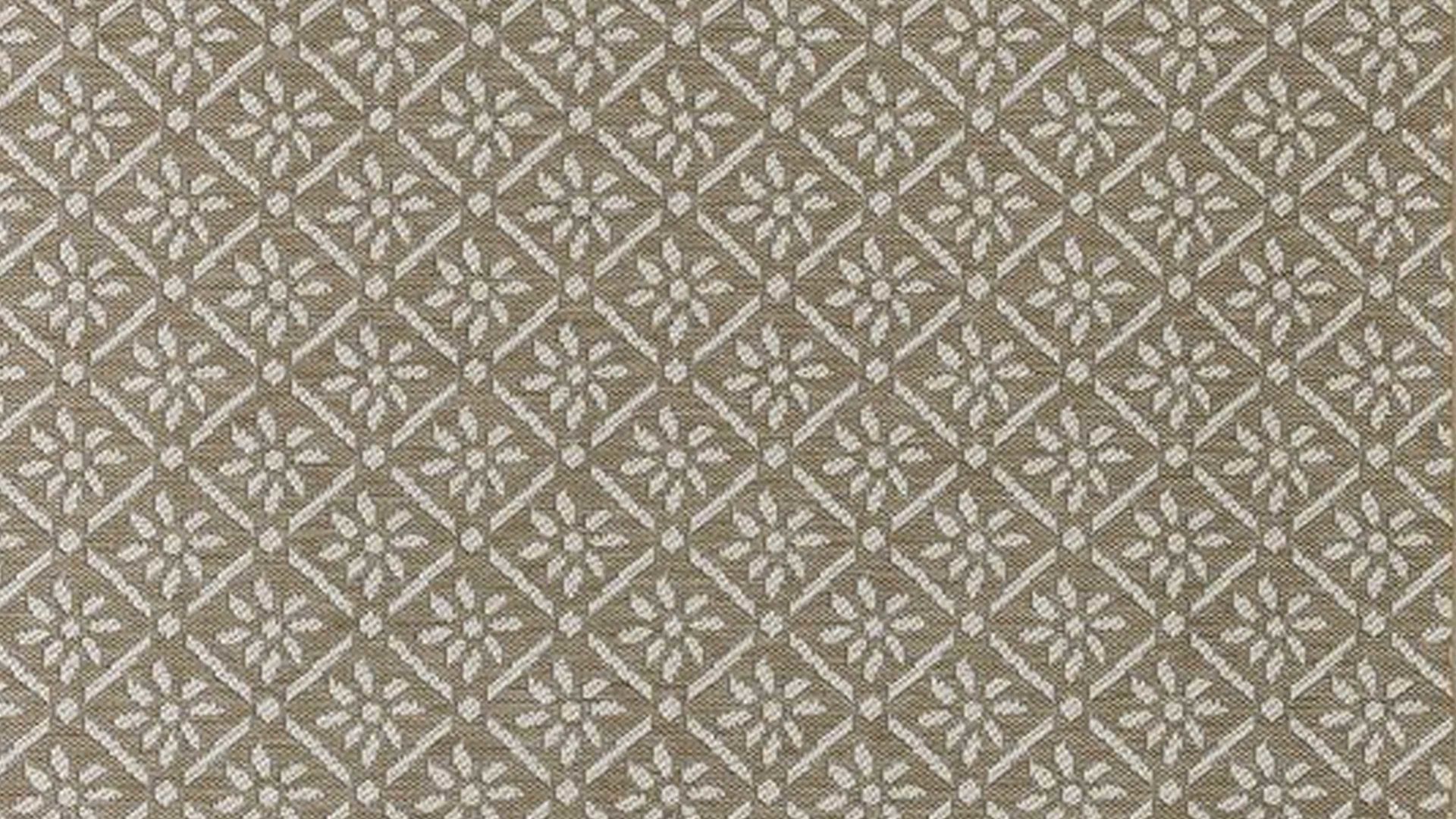 Outdoor-Teppich Golze | astra aus Kunstfaser in Beige ASTRA® Outdoor Teppich Parkland beiges Blumenmuster - ca. 170 x 240 cm