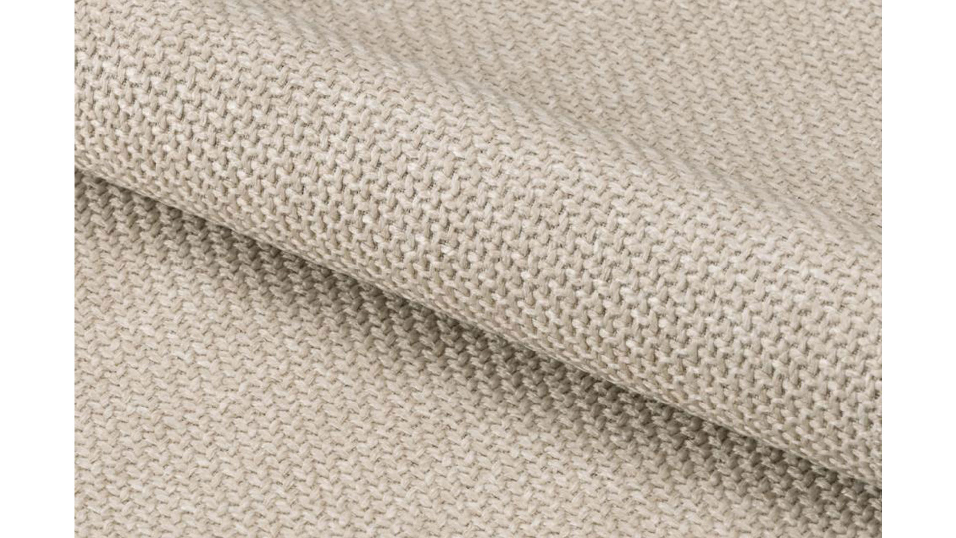 Vierfußstuhl Actona group aus Stoff in Beige Polsterstuhl Flynn beiger Stoffbezug Basel 24 & schwarzes Metallgestell