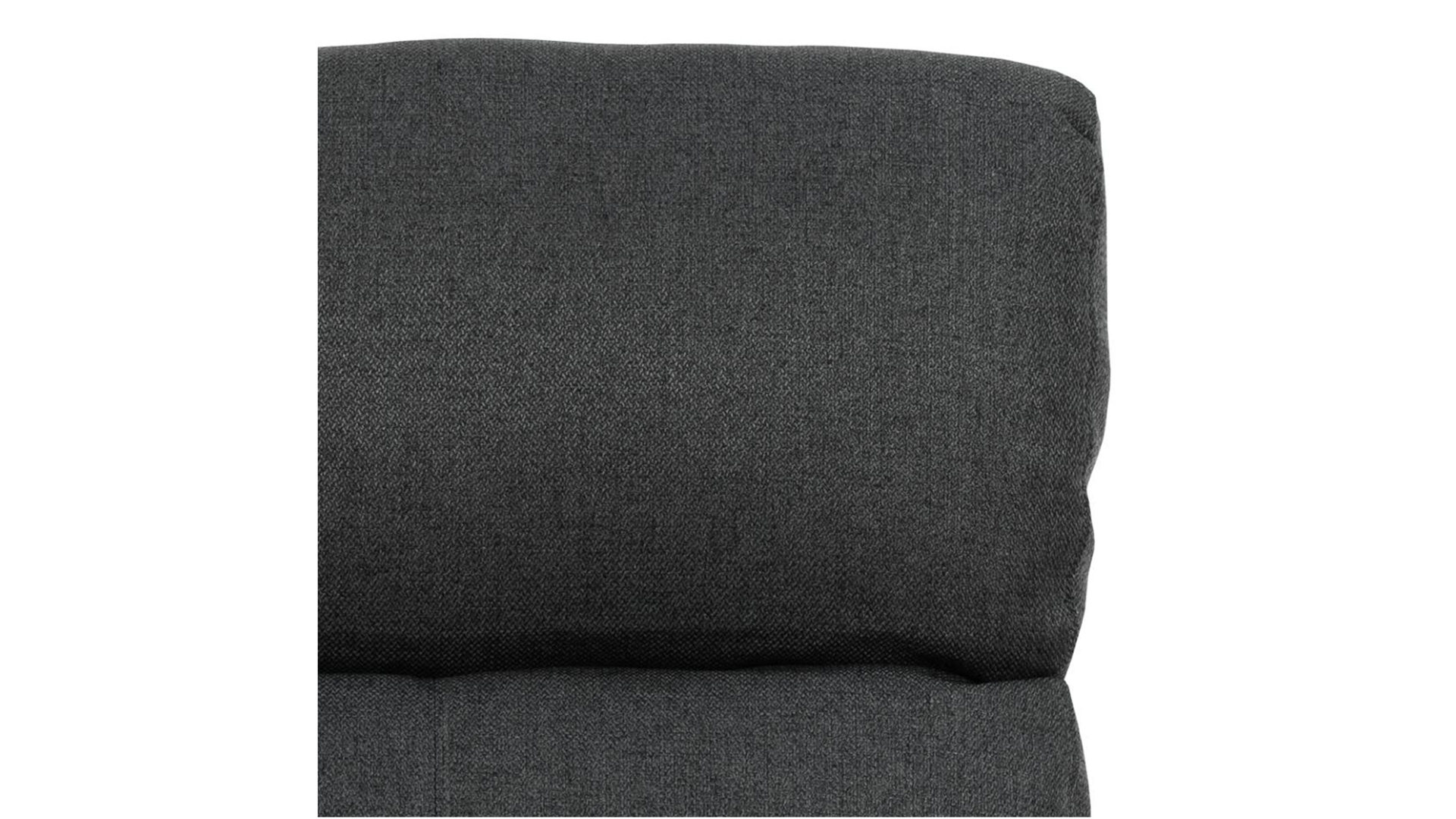 Relaxsessel Actona group aus Kunstfaser in Anthrazit Relaxsessel Siom anthrazitfarbener Stoffbezug Malmo 96 & Schwarz