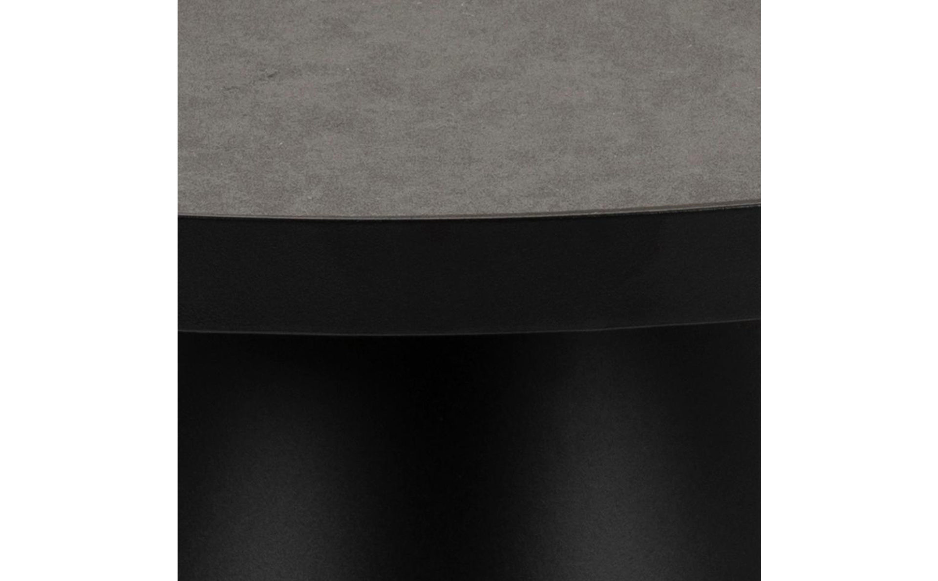 Couchtisch Actona group aus Glas in Schwarz Couchtischserie Soli Schwarz & Schwarz - ca. 86 x 40 cm