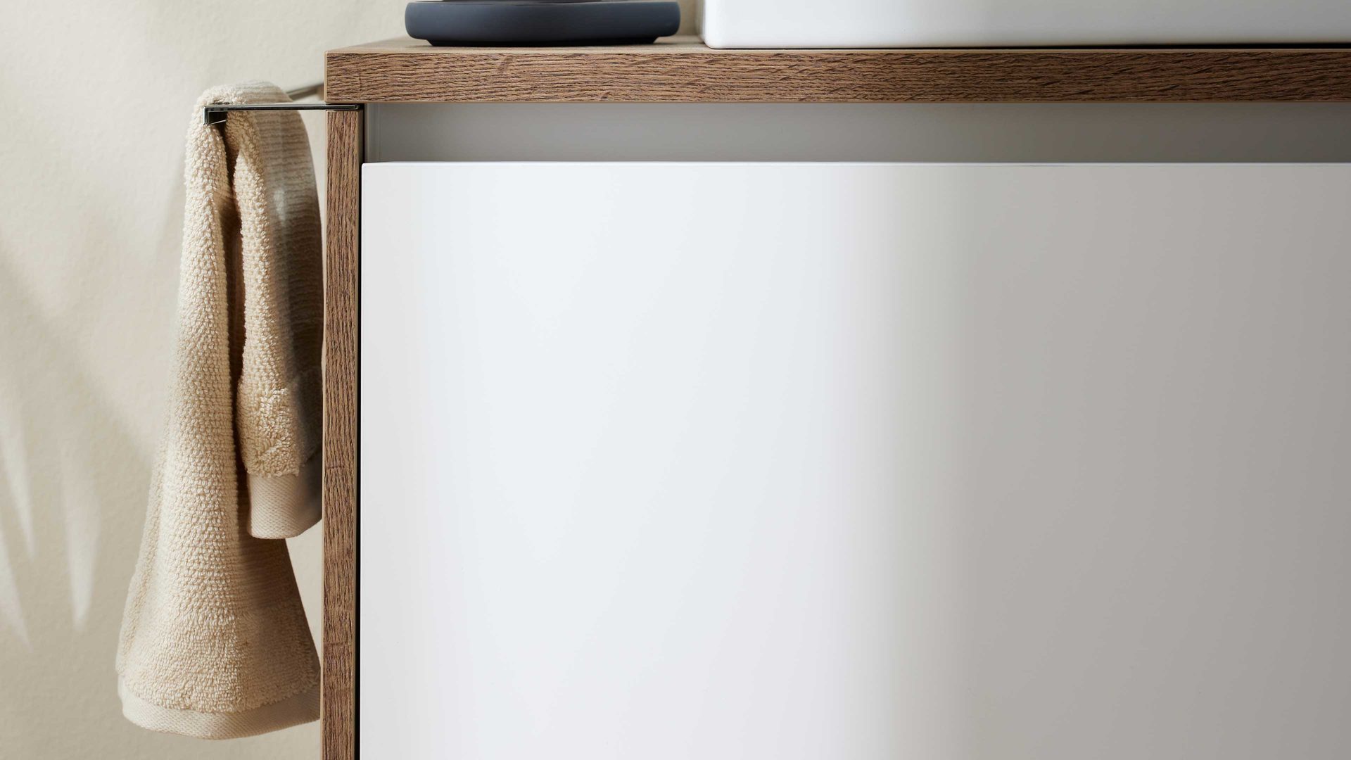 Handtuchhalter Interliving aus Metall in Chrom Interliving Bad Serie 7357 - Handtuchhalter verchromtes Metall