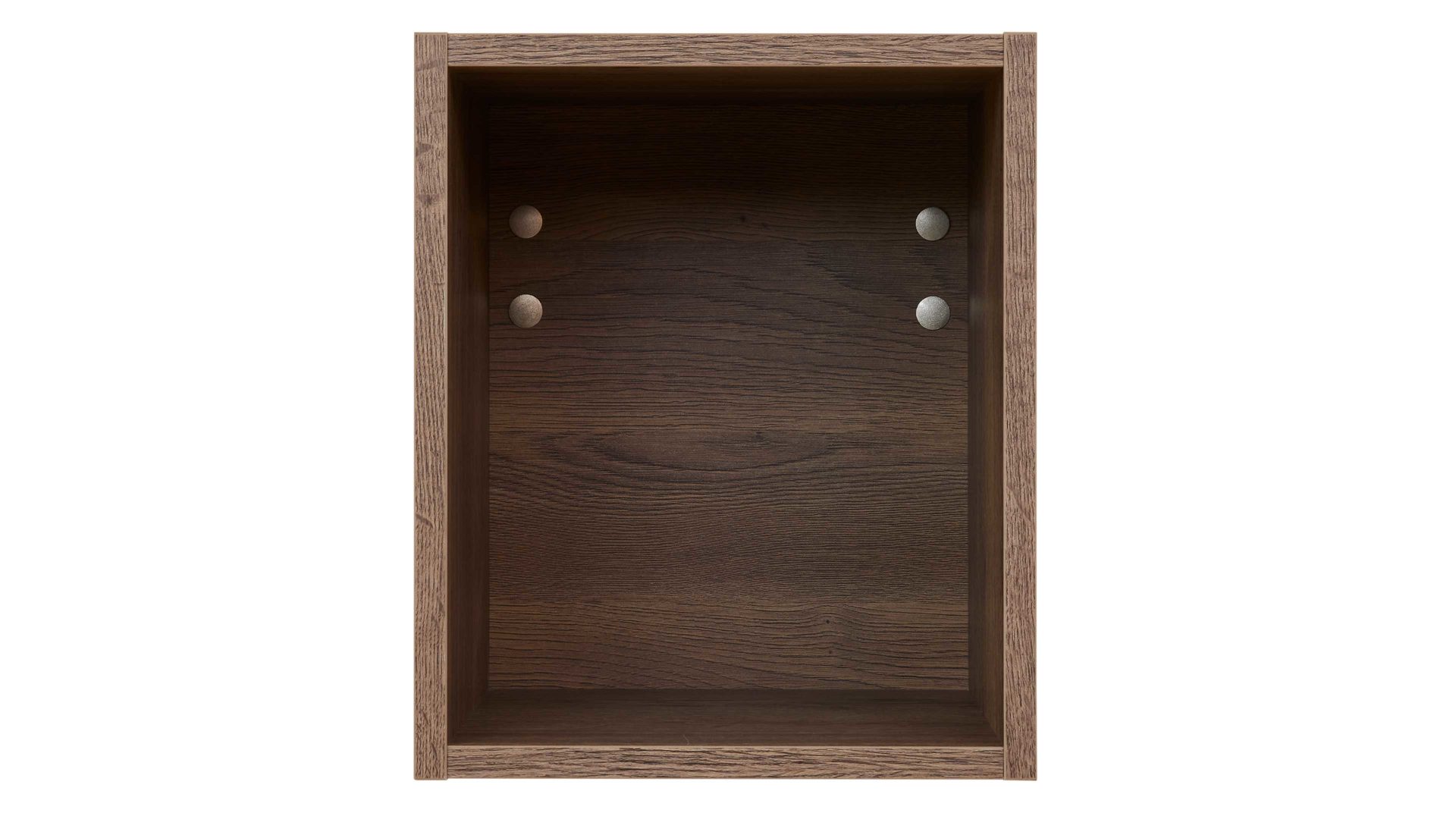 Badmöbel-Set Interliving aus Holz in Weiß Interliving Bad Serie 7357 - Badmöbel-Set mit Extras Alpinweiß & Eiche Havanna