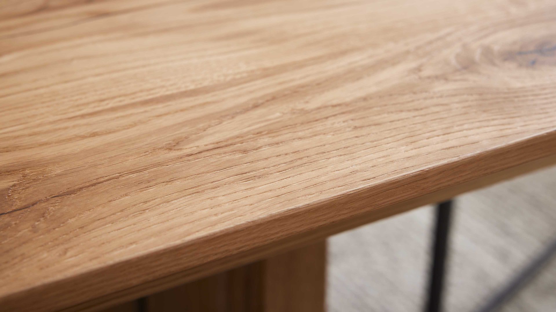 Esstisch Interliving aus Holz in Holzfarben Interliving Esszimmer Serie 5604 - Esstisch Eiche rustico - ca. 220 x 100 cm