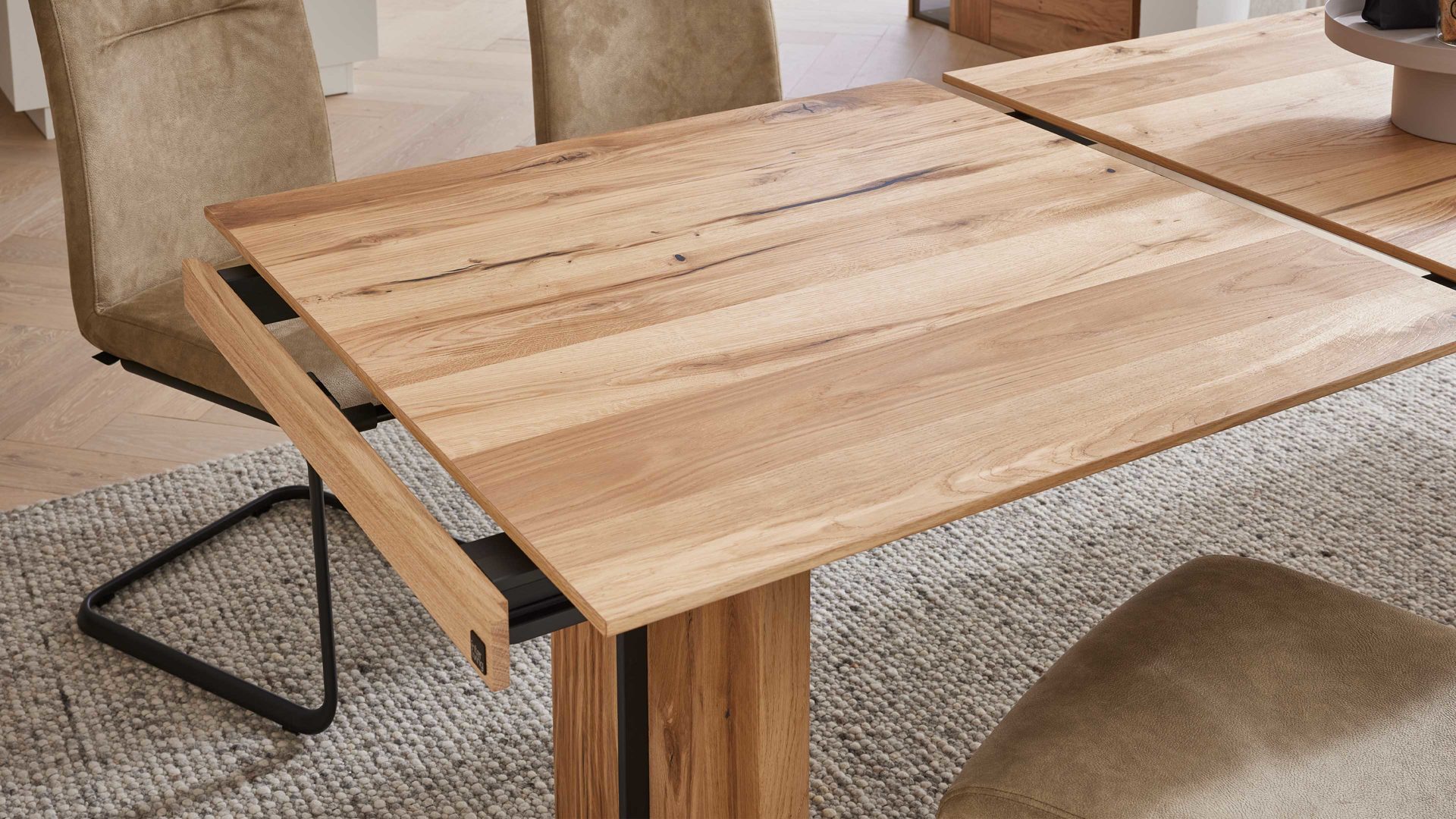 Funktion Interliving aus Holz in Holzfarben Interliving Esszimmer Serie 5604 - Frontauszug Eiche rustico - ca. 65 x 100 cm