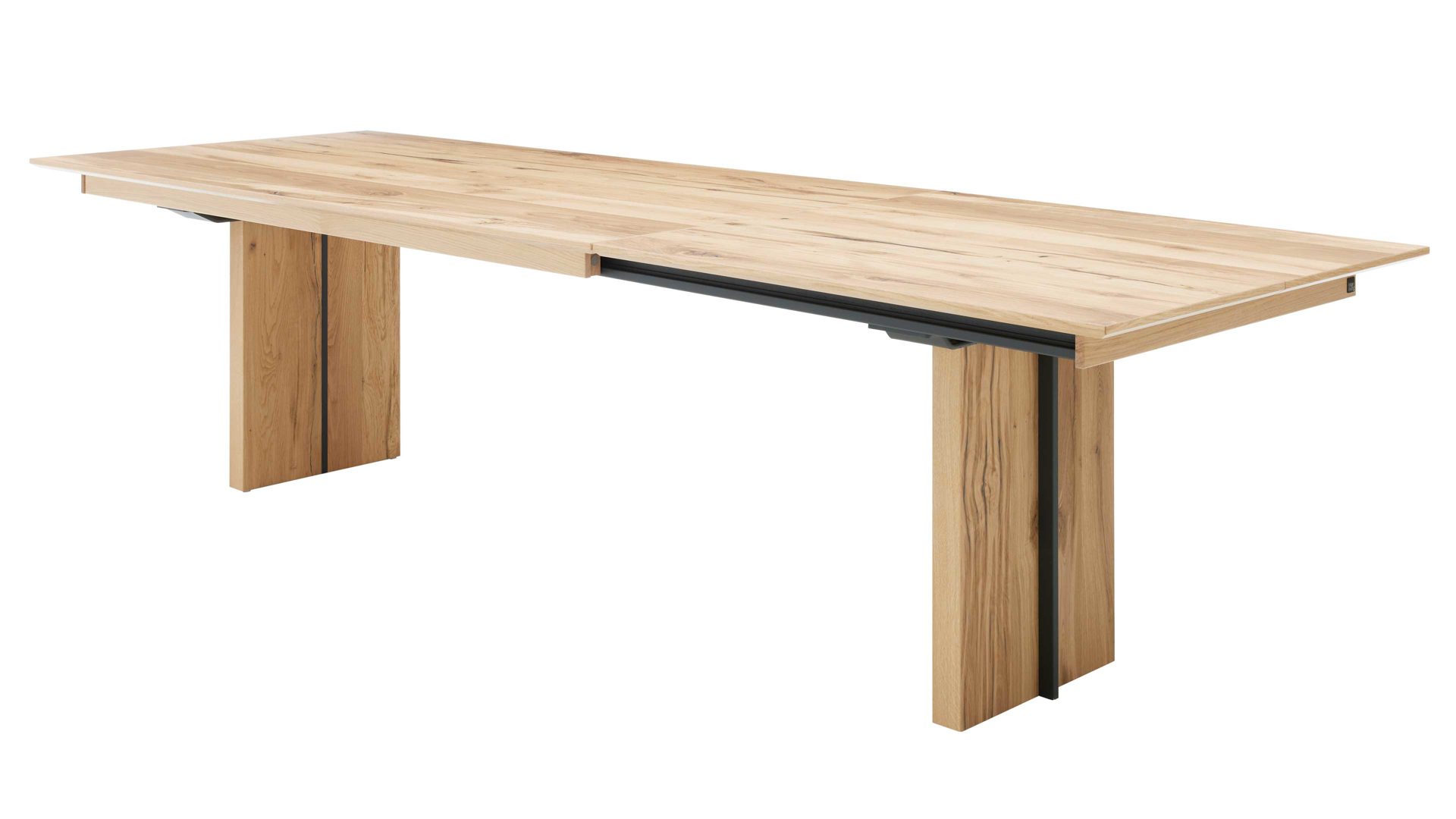 Funktion Interliving aus Holz in Holzfarben Interliving Esszimmer Serie 5604 - Frontauszug V014-0310 Eiche rustico - ca. 100 x 100 cm