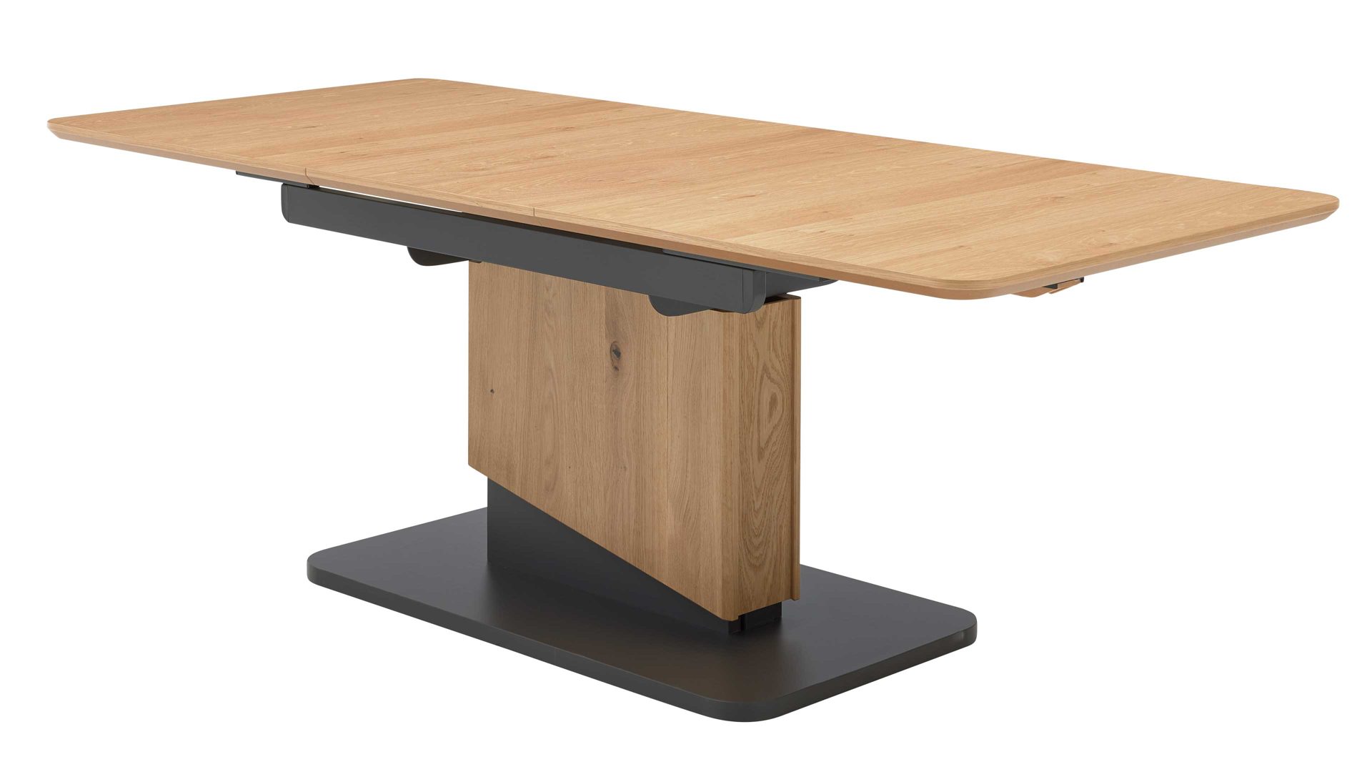 Couchtisch Interliving aus Holz in Holzfarben Interliving Couchtisch Serie 6223 - Couchtisch Wildeiche & Graphitschwarz - ca. 120 x 70 cm