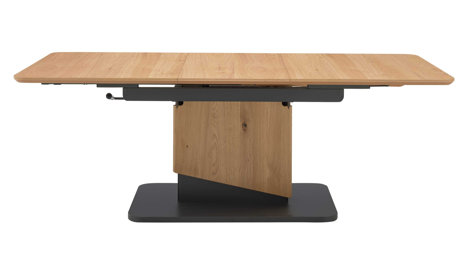 Couchtisch Interliving aus Holz in Holzfarben Interliving Couchtisch Serie 6223 - Couchtisch Wildeiche & Graphitschwarz - ca. 120 x 70 cm