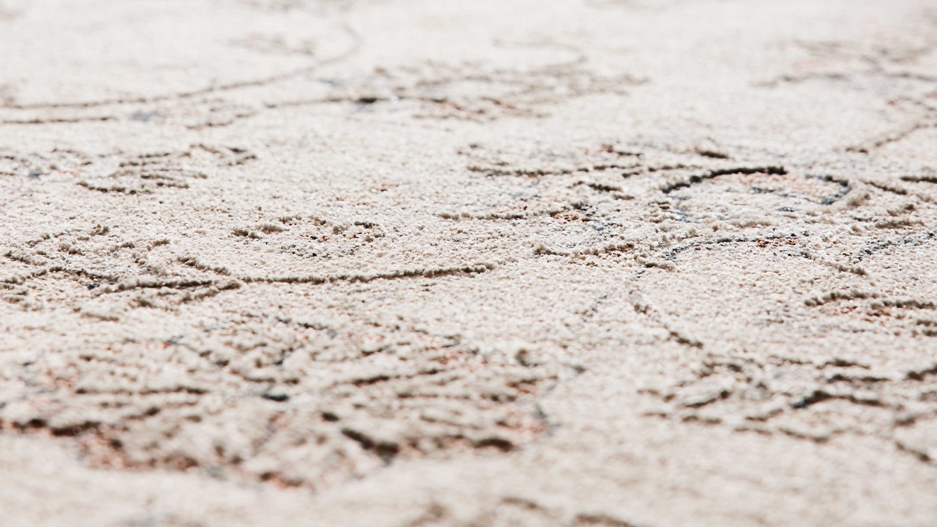 Webteppich Interliving aus Kunstfaser in Beige Interliving Teppich Serie R-8130 cremefarben gemustert - ca. 160 x 230 cm