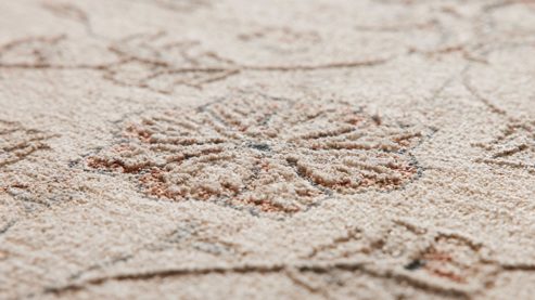 Webteppich Interliving aus Kunstfaser in Beige Interliving Teppich Serie R-8130 cremefarben gemustert - ca. 160 x 230 cm