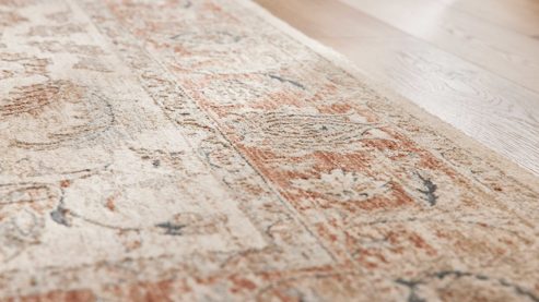 Webteppich Interliving aus Kunstfaser in Beige Interliving Teppich Serie R-8130 cremefarben gemustert - ca. 160 x 230 cm