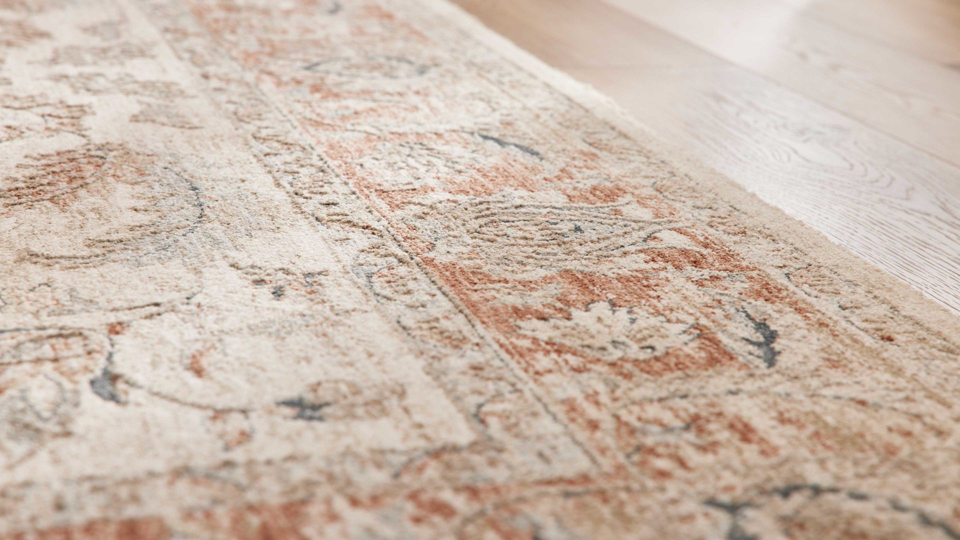 Webteppich Interliving aus Kunstfaser in Beige Interliving Teppich Serie R-8130 cremefarben gemustert - ca. 160 x 230 cm