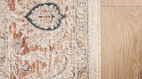 Webteppich Interliving aus Kunstfaser in Beige Interliving Teppich Serie R-8130 cremefarben gemustert - ca. 160 x 230 cm