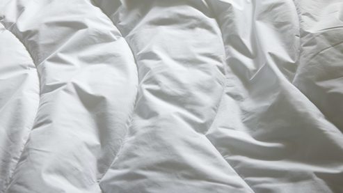 Faserdecke Interliving aus Stoff in Weiß Interliving Bettdecke Serie 9201 - Faserdecke warm, ca. 1.080 g - ca. 135 x 200 cm