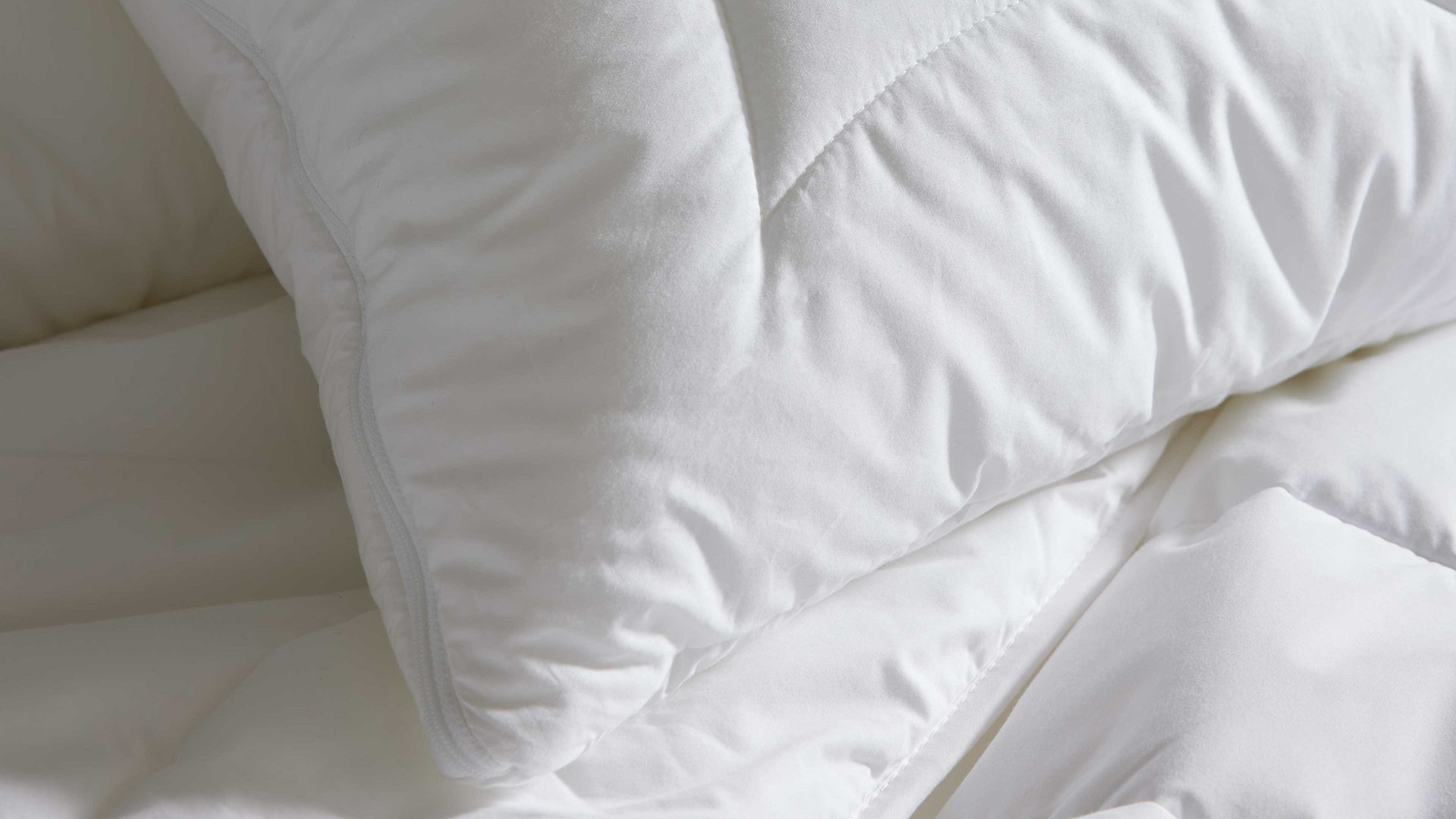 Kopfkissen Interliving aus Stoff in Weiß Interliving Kopfkissen Serie 9202 gesteppter Edel-Batist, ca. 800 g - ca. 80 x 80 cm