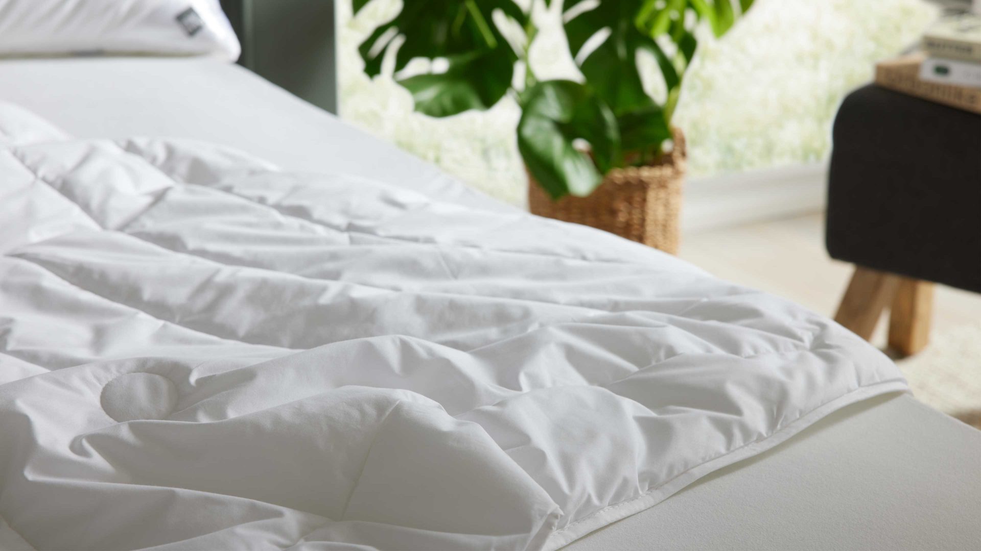 Faserdecke Interliving aus Stoff in Weiß Interliving Bettdecke Serie 9202 - Faserdecke normal, ca. 700 g - ca. 135 x 200 cm