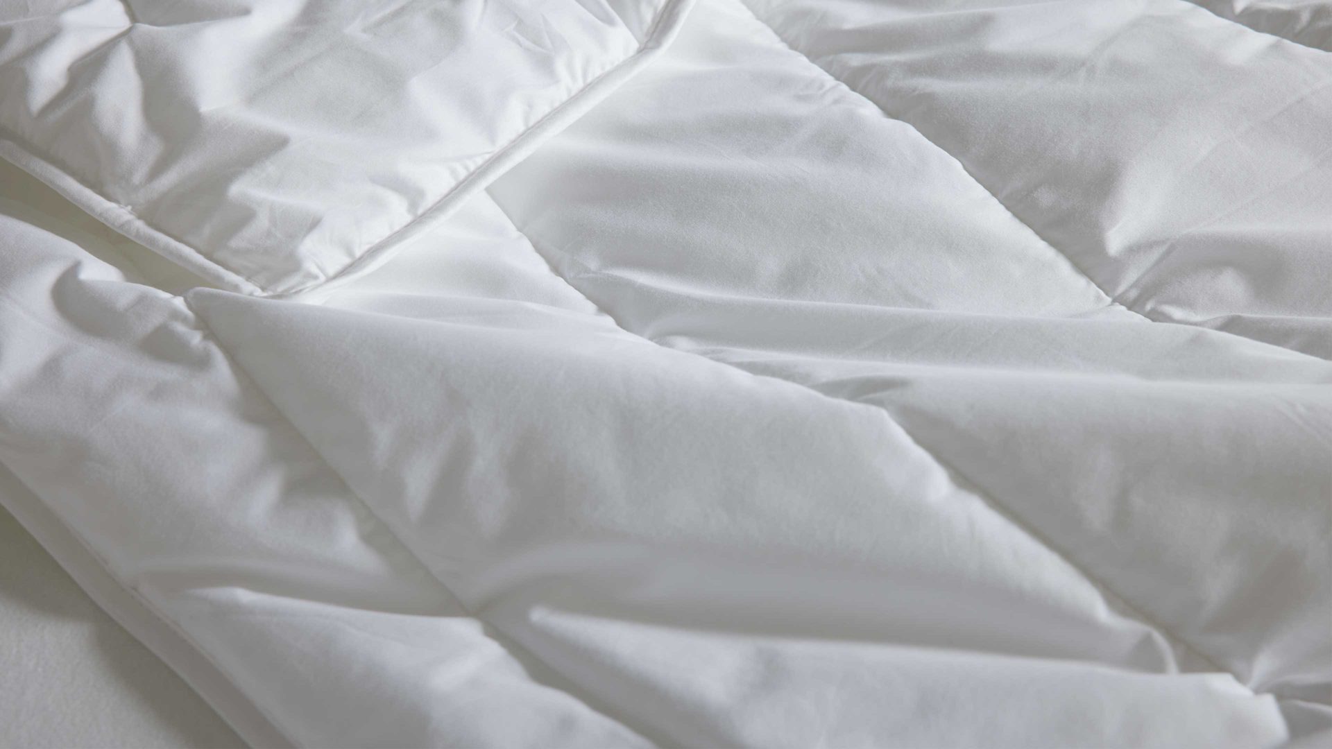 Faserdecke Interliving aus Stoff in Weiß Interliving Bettdecke Serie 9202 - Monodecke extraleicht, ca. 350 g - ca. 135 x 200 cm