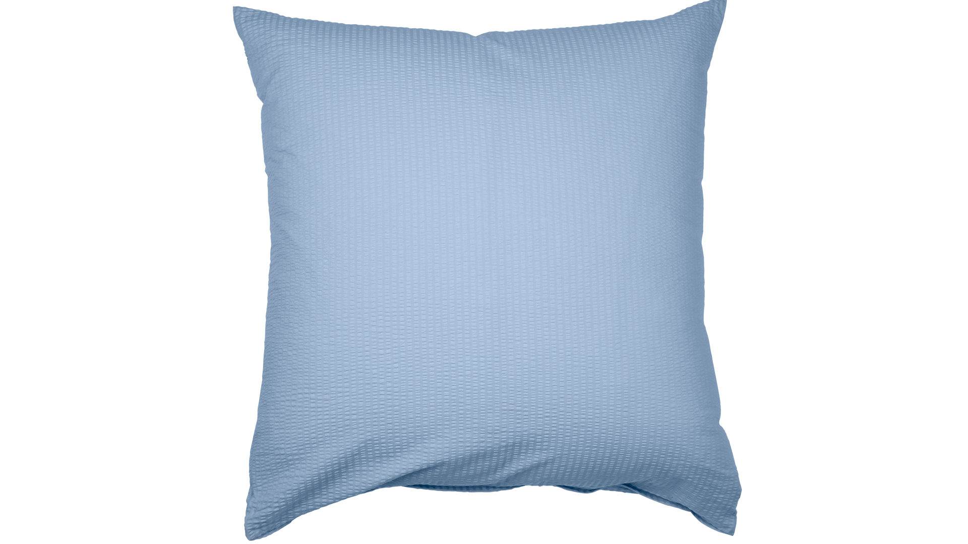 Bettwäsche-Set Janine® aus Naturfaser in Mittelblau Janine® Bettwäsche-Set Perlblau – ca. 135 x 200 cm