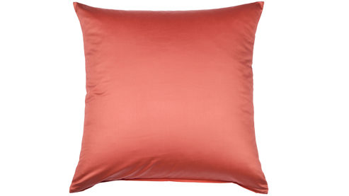 Bettwäsche-Set Janine® aus Naturfaser in Hellrot Janine® Bettwäsche-Set Marsala - ca. 135 x 200 cm