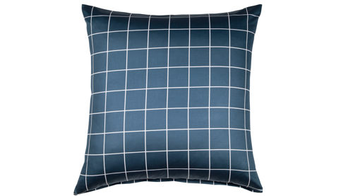 Bettwäsche-Set Janine® aus Naturfaser in Blau Janine Bettwäsche-Set Atlantik - ca. 155 x 220 cm