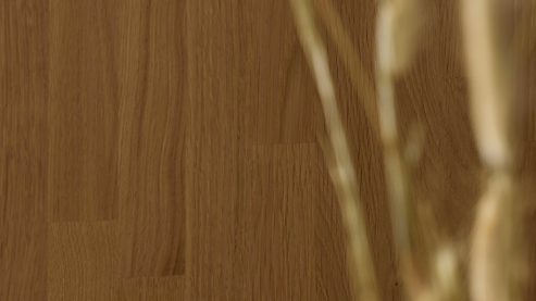 Lowboard Interliving aus Holz in Holzfarben Interliving Wohnzimmer Serie 2028 - Lowboard Wildeiche - zwei Türen, eine Schublade, Breite ca. 205 cm