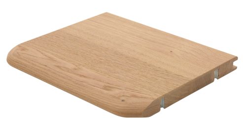 Wohnwand Interliving aus Holz in Holzfarben Interliving Wohnzimmer Serie 2028 - Wohnwand Wildeiche - vierteilig, Länge ca. 335 cm