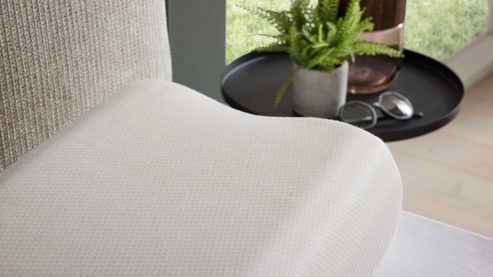 Nackenstützkissen Interliving aus Stoff in Weiß Interliving Nackenstützkissen Serie 9208 ca. 40 x 80 cm