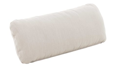 Einzelkissen Interliving aus Stoff in Weiß Interliving Sofa Serie 4450 - Nierenkissen ecrufarbener Webstoff LongLife Easy - ca. 58 x 25 cm