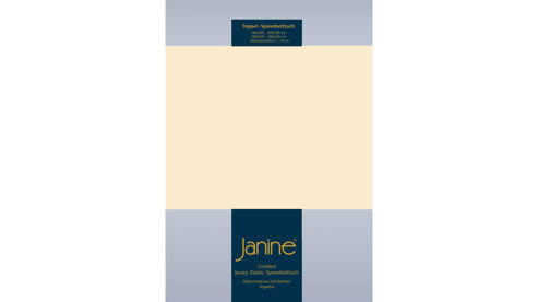 Spannbettlaken Janine® aus Stoff in Offwhite Janine® Spannbettlaken Leinen – ca. 100 x 200 cm