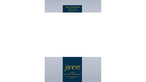 Spannbettlaken Janine® aus Stoff in Weiß Janine® Spannbettlaken Weiß - ca. 100 x 200 cm