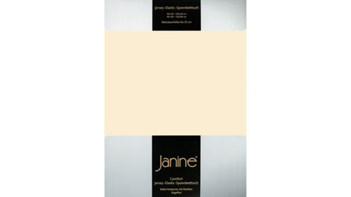 Spannbettlaken Janine® aus Stoff in Offwhite Janine® Spannbettlaken Leinen - ca. 200 x 200 cm