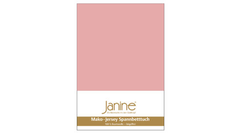 Spannbettlaken Janine® aus Stoff in Flieder Janine® Spannbettlaken Zartmauve - ca. 150 x 200 cm