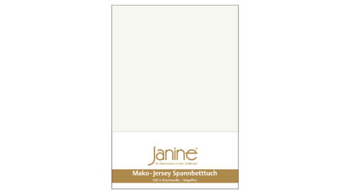 Spannbettlaken Janine® aus Stoff in Ecru Janine® Spannbettlaken Ecru - ca. 150 x 200 cm