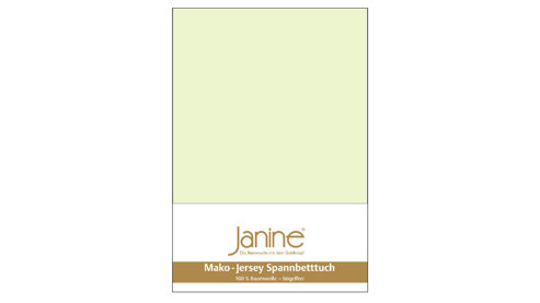 Spannbettlaken Janine® aus Stoff in Hellgrün Janine® Spannbettlaken Limone – ca. 200 x 200 cm