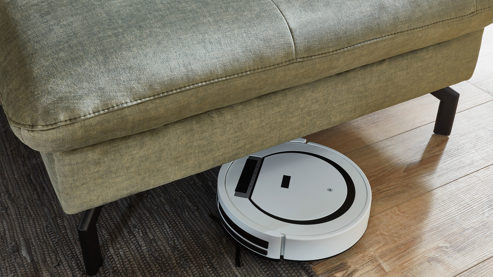 Ecksofa Megapol aus Stoff in Grün Polsterserie VS-MP1154 - Ecksofa olivfarbener Mikrovelours Isa - Stellfläche ca. 276 x 178 cm