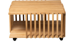 Couchtisch M2 kollektion aus Holz in Holzfarben Couchtisch Malik Wildeiche - ca. 75 x 75 cm