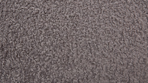 Ohrensessel Gutmann factory® aus Stoff in Grau Lounge-Polstermöbel Aversa - Ohrensessel grauer Bezug 806.17 & schwarze Metallfüße