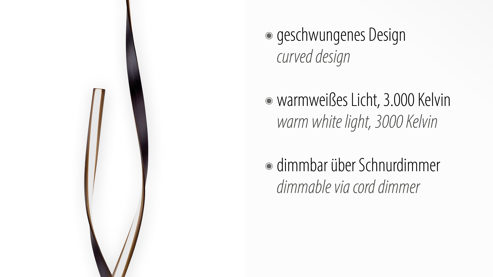 Stehleuchte Paul neuhaus aus Metall in Metallfarben Paul Neuhaus LED-Stehleuchte Linda rostfarbenes Metall – Höhe ca. 140 cm