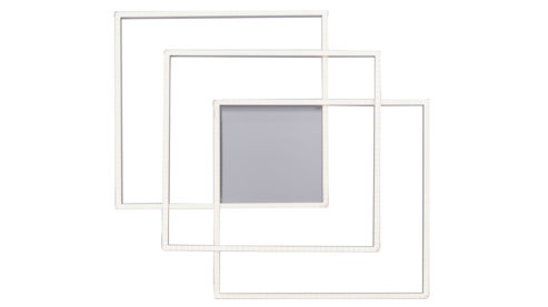 Deckenleuchte Paul neuhaus aus Metall in Metallfarben Paul Neuhaus Q®-INIGO - Deckenlampe Stahl & Acryl – Länge ca. 60 cm