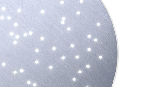 Deckenleuchte Paul neuhaus aus Metall in Metallfarben Paul Neuhaus Deckenlampe Q®-NIGHTSKY Aluminium & Kunststoff – Durchmesser ca. 48 cm