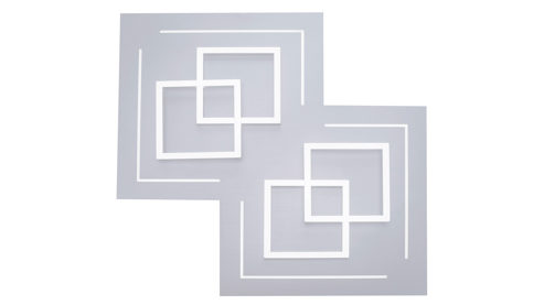 Deckenleuchte Paul neuhaus aus Metall in Metallfarben Paul Neuhaus Deckenleuchte Q®-LINEA Aluminium & Acryl – Länge ca. 60 cm