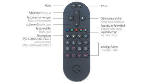 Pendelleuchte Paul neuhaus aus Metall in Metallfarben Paul Neuhaus Q®-VITO - Hängelampe Edelstahl – Durchmesser ca. 59 cm