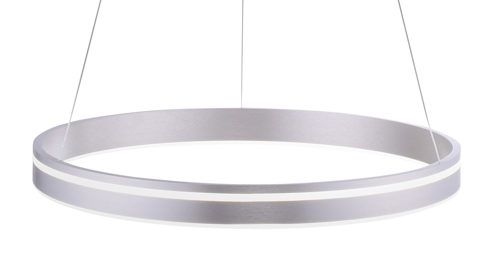 Pendelleuchte Paul neuhaus aus Metall in Metallfarben Paul Neuhaus Q®-VITO - Hängelampe Edelstahl – Durchmesser ca. 59 cm