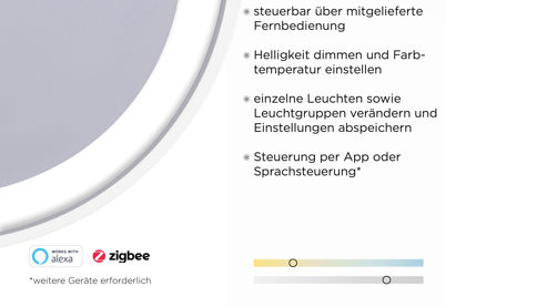 Deckenleuchte Paul neuhaus aus Metall in Metallfarben Paul Neuhaus Q®-VITO - Deckenlampe Edelstahl – Durchmesser ca. 59 cm